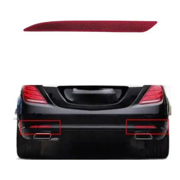 Car Craft Rear Bumper Reflector Compatible With Mercedes S