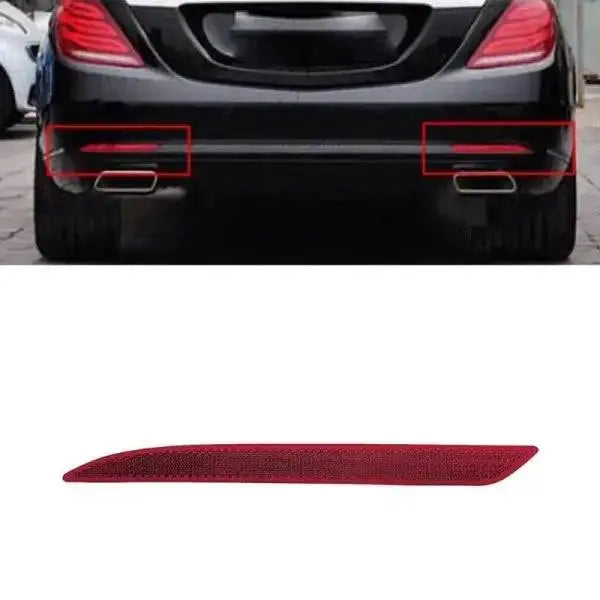 Car Craft Rear Bumper Reflector Compatible With Mercedes S