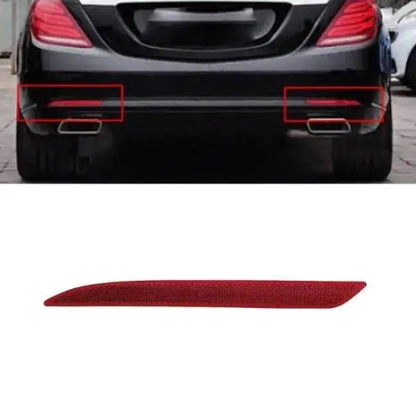 Car Craft Rear Bumper Reflector Compatible With Mercedes S