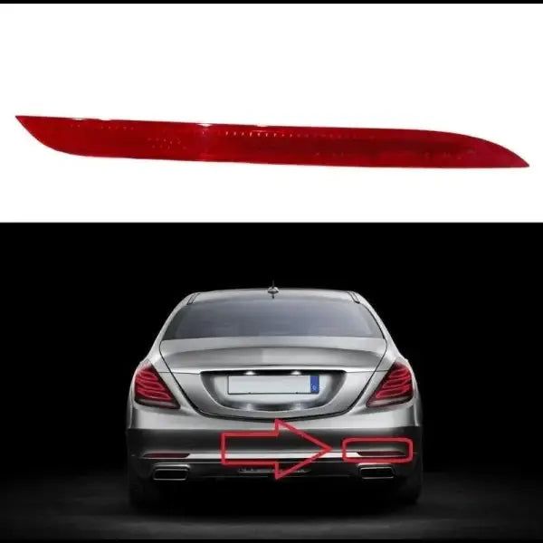 Car Craft Rear Bumper Reflector Compatible With Mercedes S