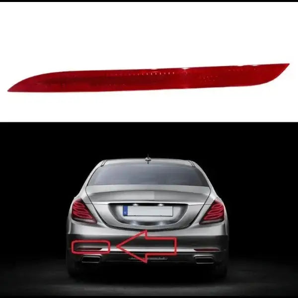 Car Craft Rear Bumper Reflector Compatible With Mercedes S