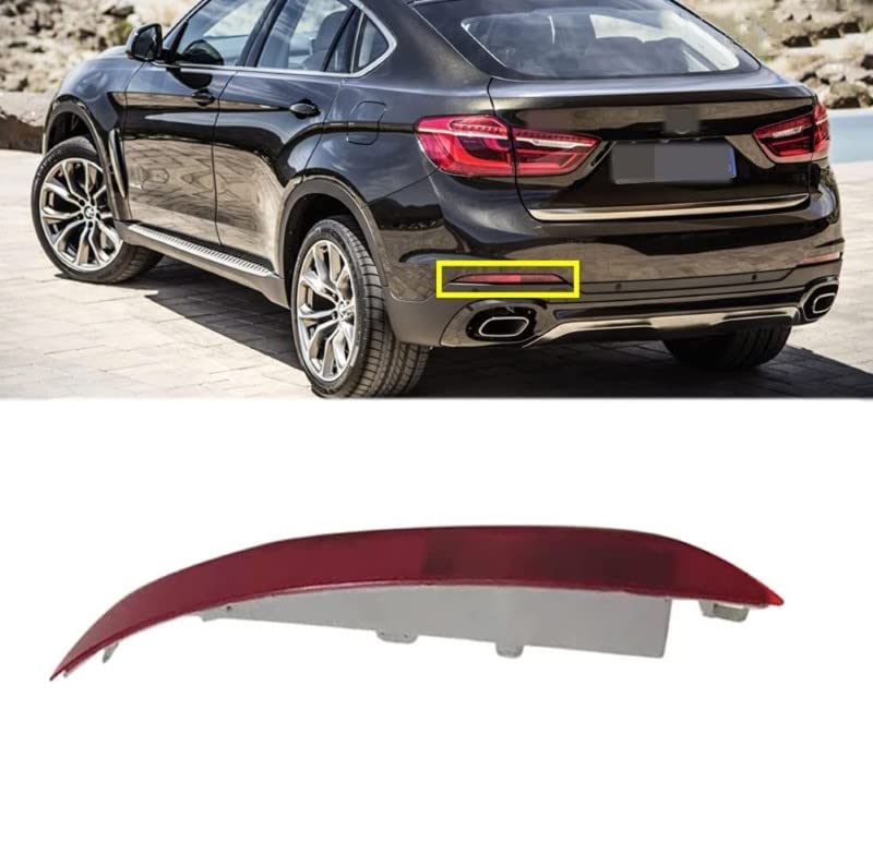 Car Craft Rear Bumper Reflector Compatible With Bmw X6 F16