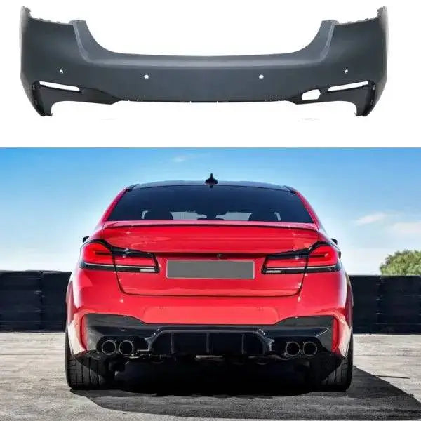 Car Craft Rear M5 Bumper Compatible With Bmw 5 Series G30