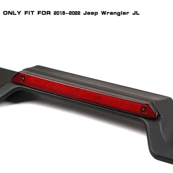 Car Craft Rear Roof Wing Spoiler Compatible with Jeep