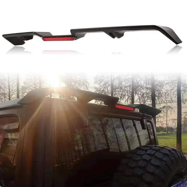 Car Craft Rear Roof Wing Spoiler Compatible with Jeep