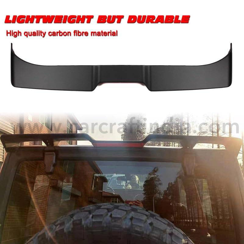 Car Craft Rear Roof Wing Spoiler Compatible with Jeep