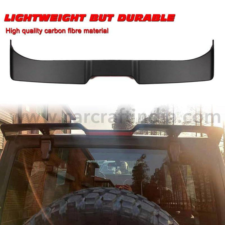 Car Craft Rear Roof Wing Spoiler Compatible with Jeep