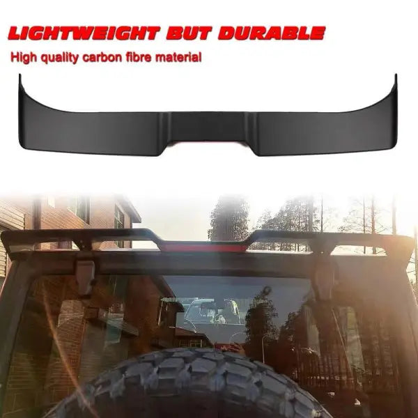 Car Craft Rear Roof Wing Spoiler Compatible with Jeep