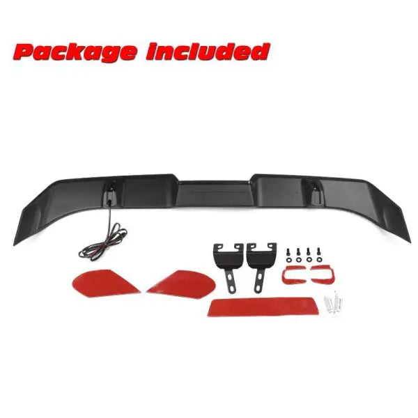 Car Craft Rear Roof Wing Spoiler Compatible with Jeep