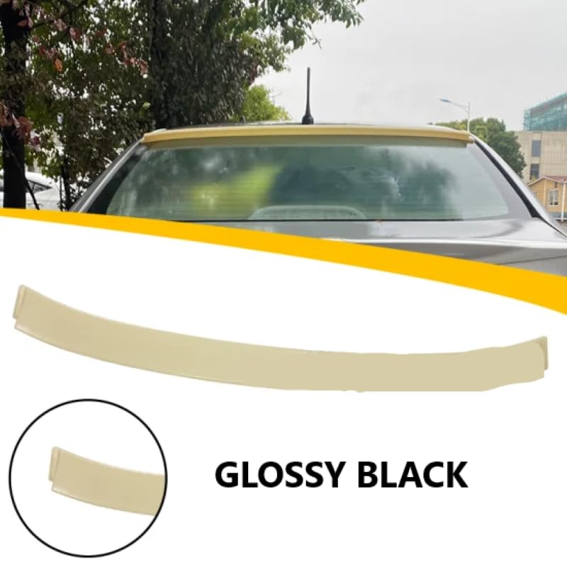 Car Craft Rear Roof Wing Spoiler Compatible with Honda City