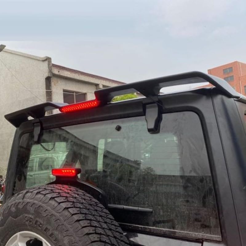 Car Craft Rear Roof Wing Spoiler Compatible with Jeep