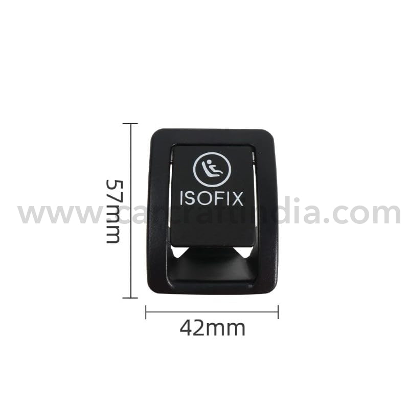 Car Craft Rear Seat Child Isofix Switch Seat Safety Cover