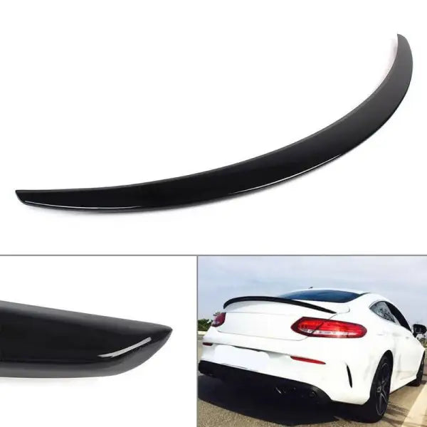 Car Craft Rear Trunk Spoiler Compatible with Mercedes C