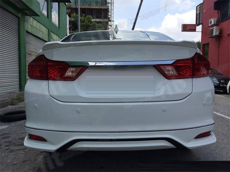 Car Craft Rear Trunk Wing Spoiler Compatible with Honda City
