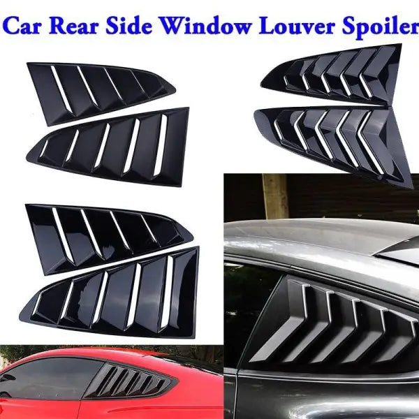 Car Craft Rear Window Vent Outlet Louver Fender Trim