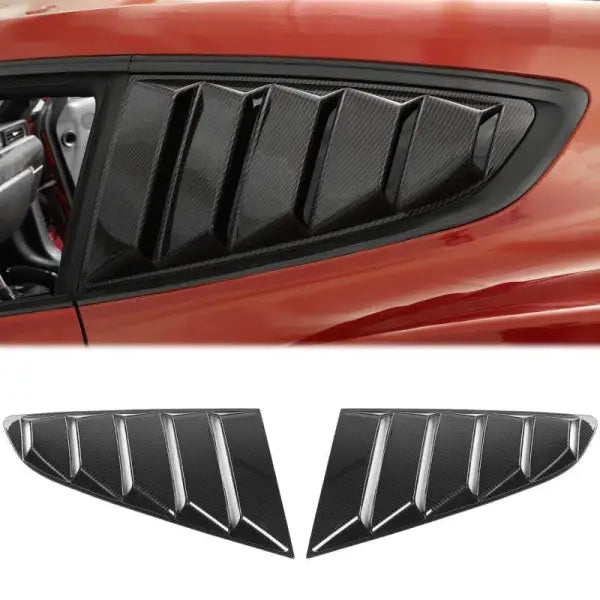 Car Craft Rear Window Vent Outlet Louver Fender Trim