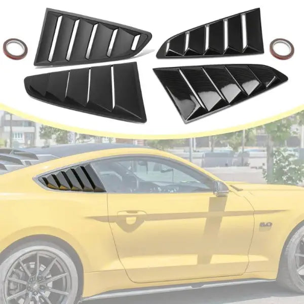 Car Craft Rear Window Vent Outlet Louver Fender Trim