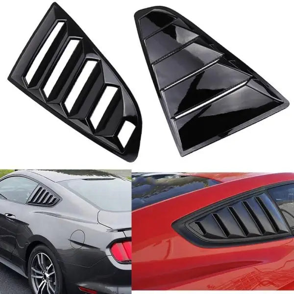 Car Craft Rear Window Vent Outlet Louver Fender Trim