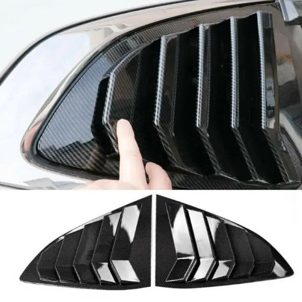 Car Craft Rear Window Vent Outlet Louver Fender Trim