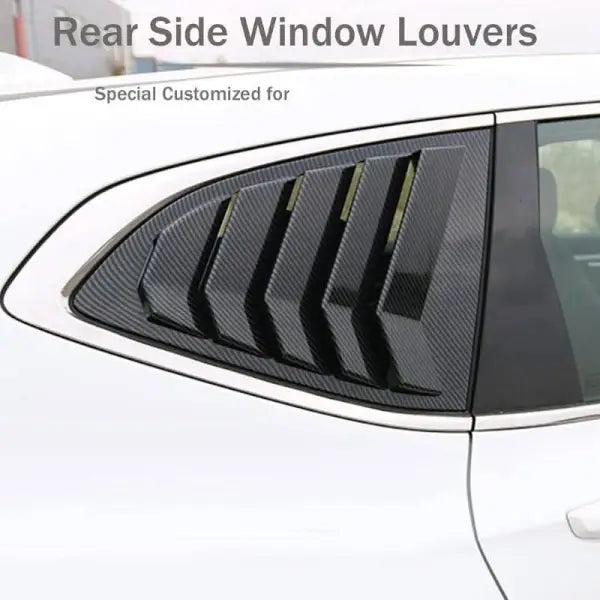 Car Craft Rear Window Vent Outlet Louver Fender Trim