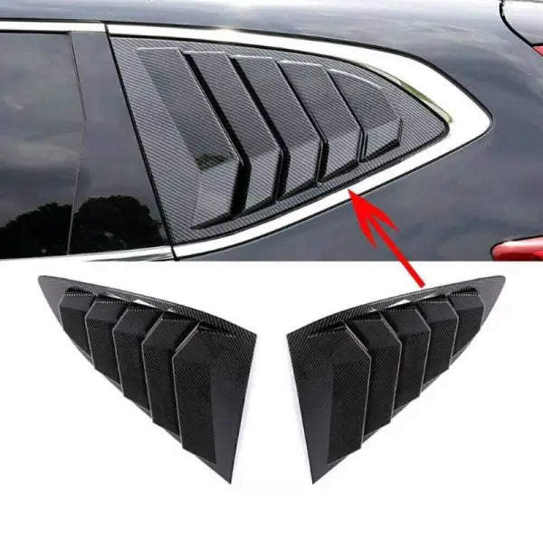 Car Craft Rear Window Vent Outlet Louver Fender Trim