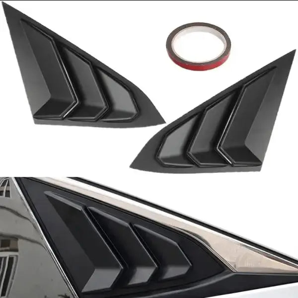 Car Craft Rear Window Vent Outlet Louver Fender Trim