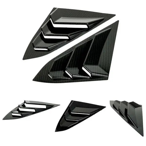 Car Craft Rear Window Vent Outlet Louver Fender Trim