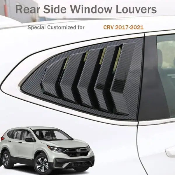 Car Craft Rear Window Vent Outlet Louver Fender Trim