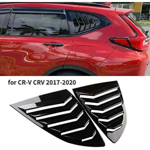 Car Craft Rear Window Vent Outlet Louver Fender Trim