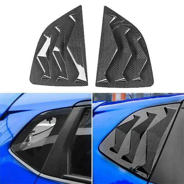 Car Craft Rear Window Vent Outlet Louver Fender Trim