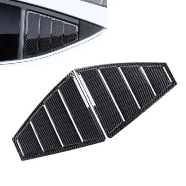 Car Craft Rear Window Vent Outlet Louver Fender Trim