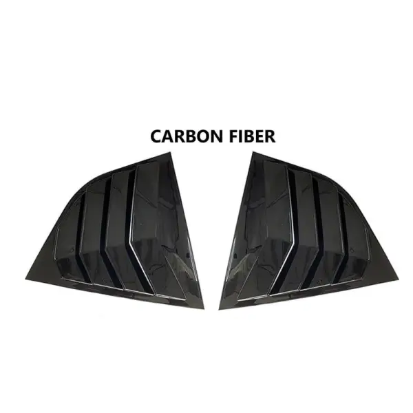 Car Craft Rear Window Vent Outlet Louver Fender Trim