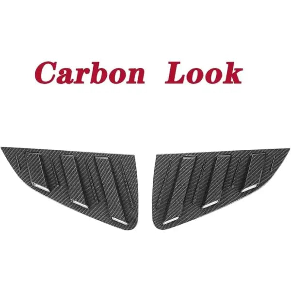 Car Craft Rear Window Vent Outlet Louver Fender Trim