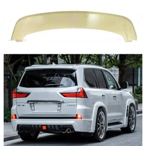 Car Craft Roof Rear Spoiler Compatible with Lexus Lx570