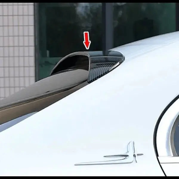 Car Craft Roof Rear Spoiler Compatible with Mercedes C