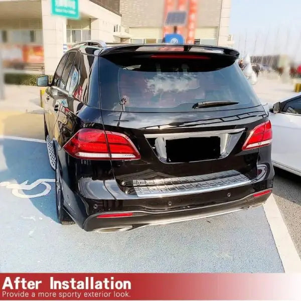 Car Craft Roof Rear Spoiler Compatible with Mercedes Gle