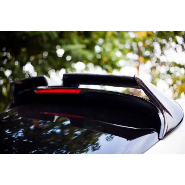 Car Craft Roof Rear Spoiler Compatible with Porsche Macan