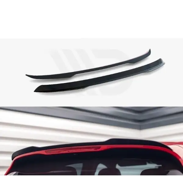 Car Craft Roof Rear Spoiler Compatible with Porsche Macan