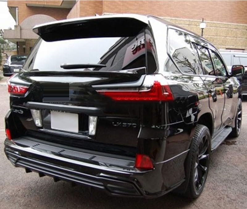 Car Craft Roof Rear Spoiler Compatible with Lexus Lx570