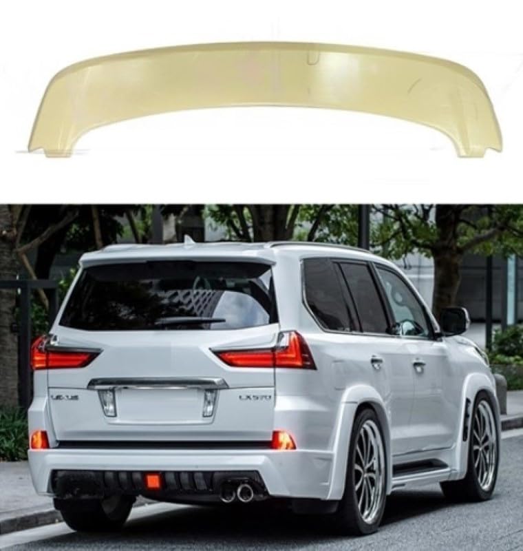 Car Craft Roof Rear Spoiler Compatible with Lexus Lx570