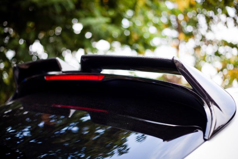 Car Craft Roof Rear Spoiler Compatible with Porsche Macan