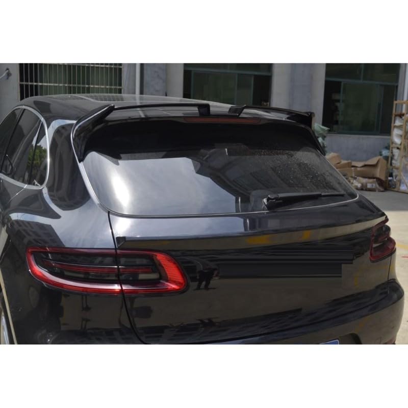 Car Craft Roof Rear Spoiler Compatible with Porsche Macan