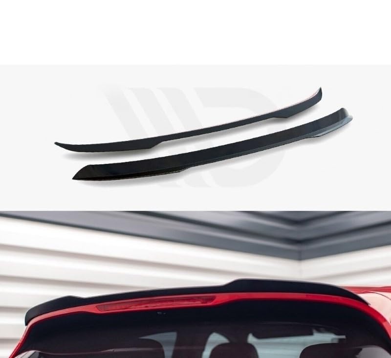 Car Craft Roof Rear Spoiler Compatible with Porsche Macan