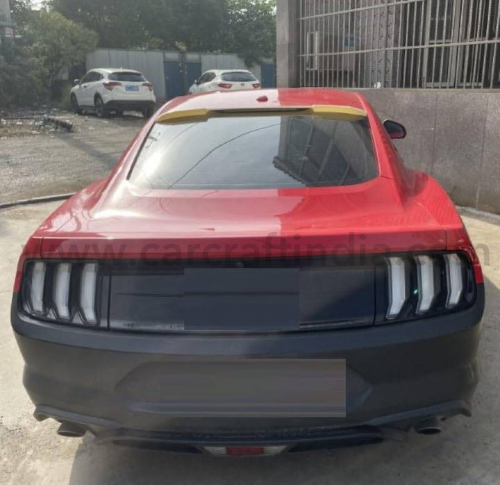 Car Craft Roof Wing Rear Spoiler Compatible with Ford