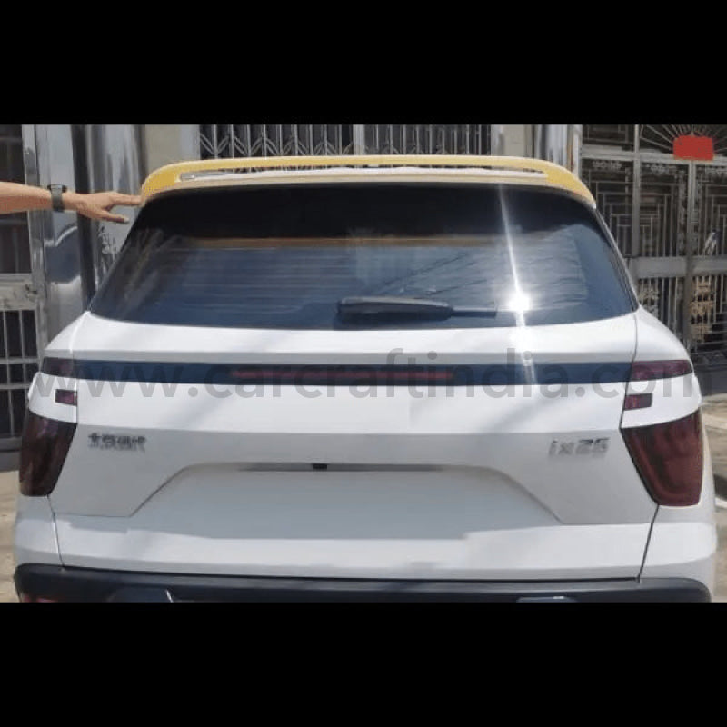 Car Craft Roof Wing Rear Spoiler Compatible with Hyundai
