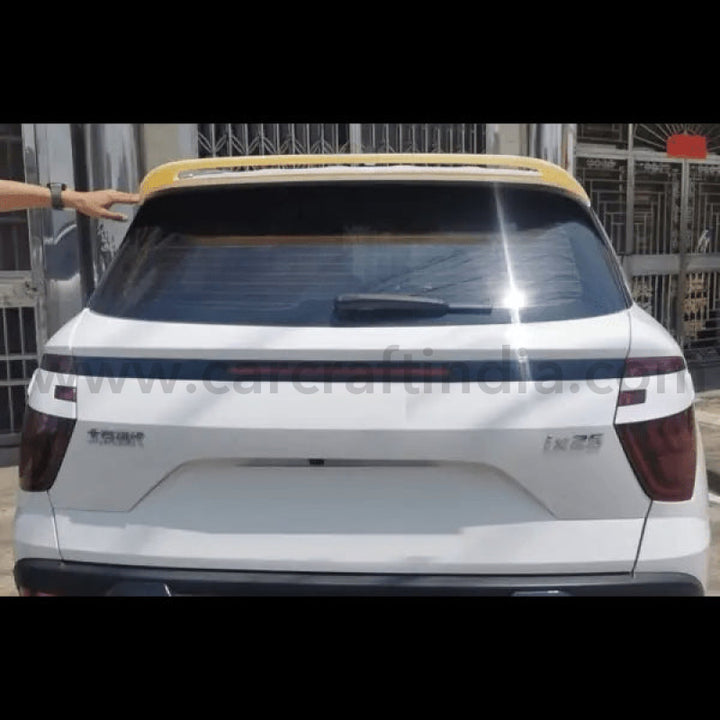 Car Craft Roof Wing Rear Spoiler Compatible with Hyundai