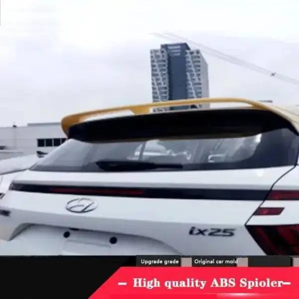 Car Craft Roof Wing Rear Spoiler Compatible with Hyundai