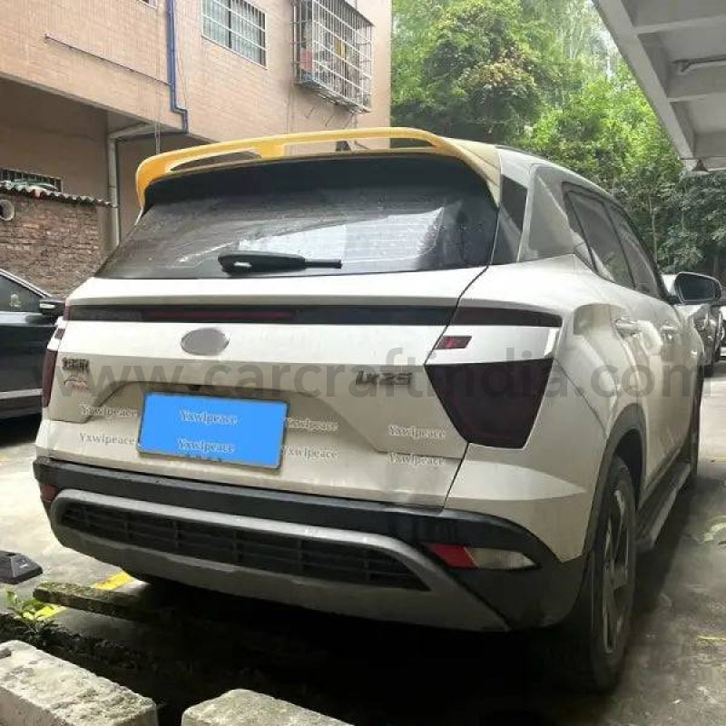 Car Craft Roof Wing Rear Spoiler Compatible with Hyundai