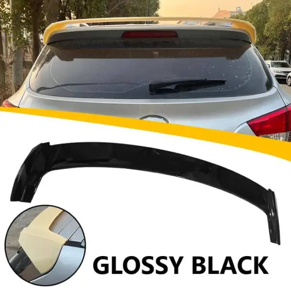 Car Craft Roof Wing Rear Spoiler Compatible with Hyundai