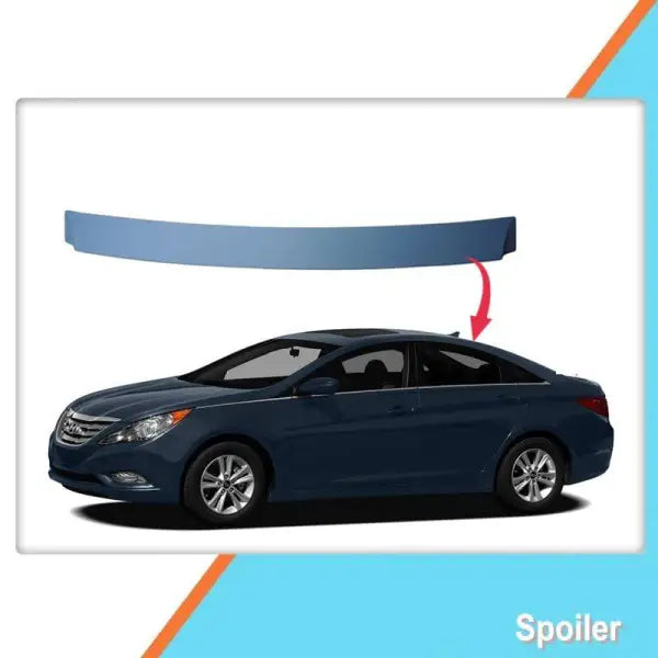 Car Craft Roof Wing Rear Spoiler Compatible with Hyundai